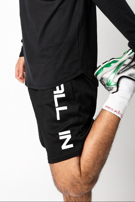 All in Basketball shorts